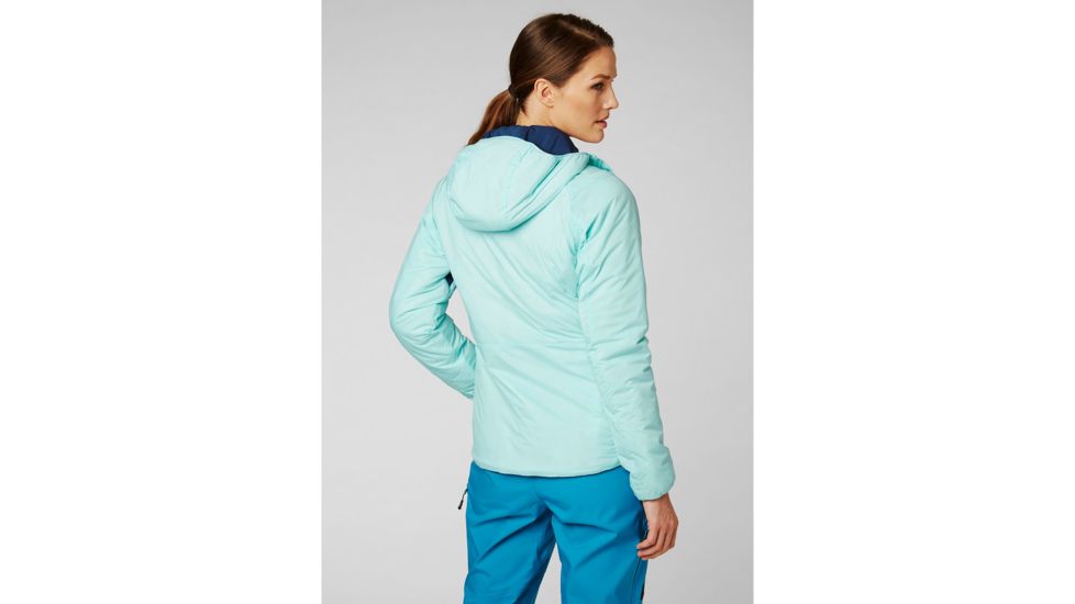 Helly Hansen Odin Stretch Hooded Insulated Jacket - Womens, Blue Tint, Extra Small, 62832-501-XS