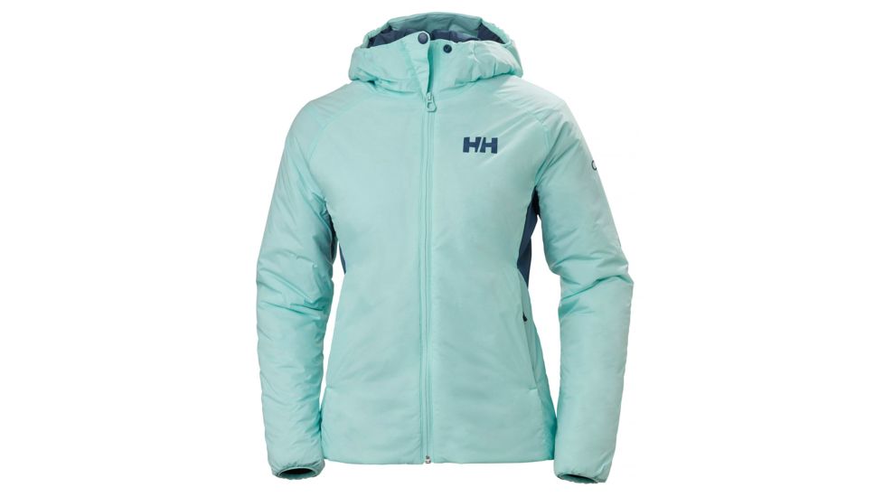 Helly Hansen Odin Stretch Hooded Insulated Jacket - Womens, Blue Tint, Extra Small, 62832-501-XS