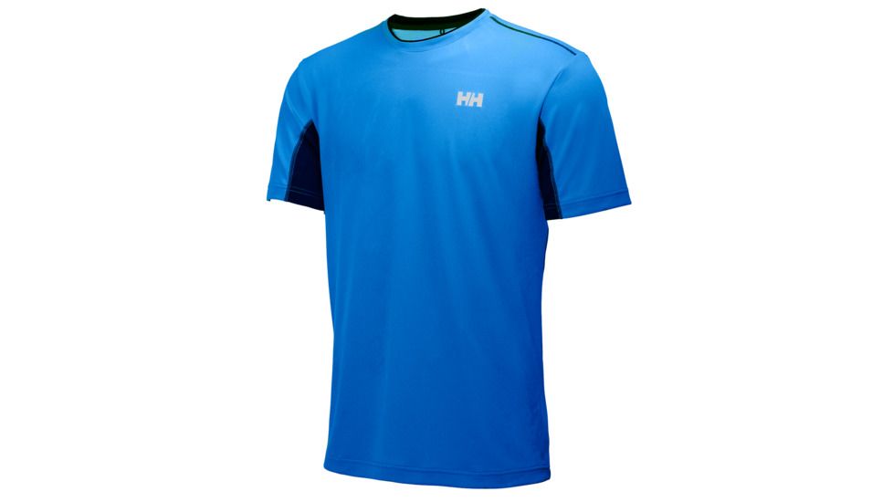 Helly Hansen Pace Light Lifa Flow Short Sleeve - Mens-Racer Blue-Large