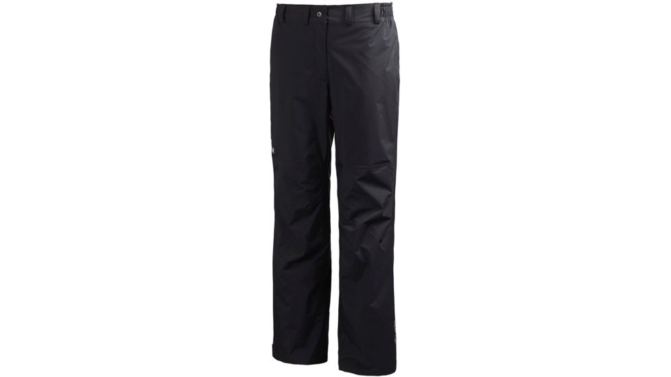 Helly Hansen Packable Pant - Womens, Black, Medium, 61986-991-M