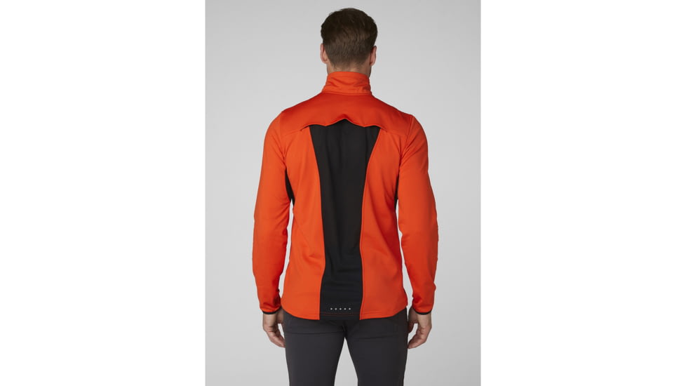 Helly Hansen Phantom Mesh 1/2 Zip Midlayer - Mens, Cherry Tomato, Extra Large, 51837147-XL