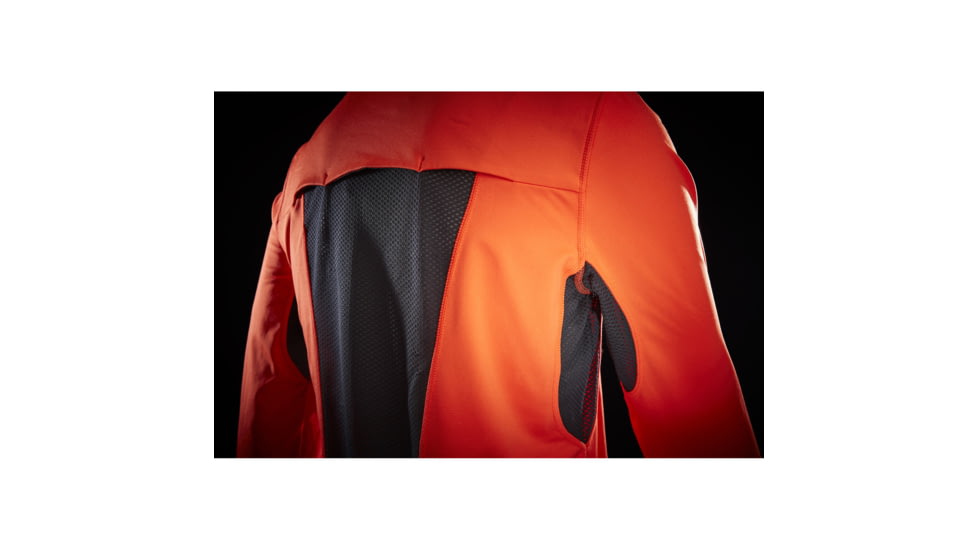 Helly Hansen Phantom Mesh 1/2 Zip Midlayer - Mens, Cherry Tomato, Extra Large, 51837147-XL