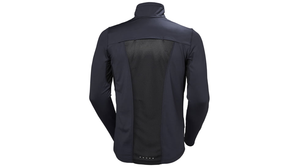 Helly Hansen Phantom Mesh 1/2 Zip Midlayer - Mens, Graphite Blue, Extra Large, 51837994-XL