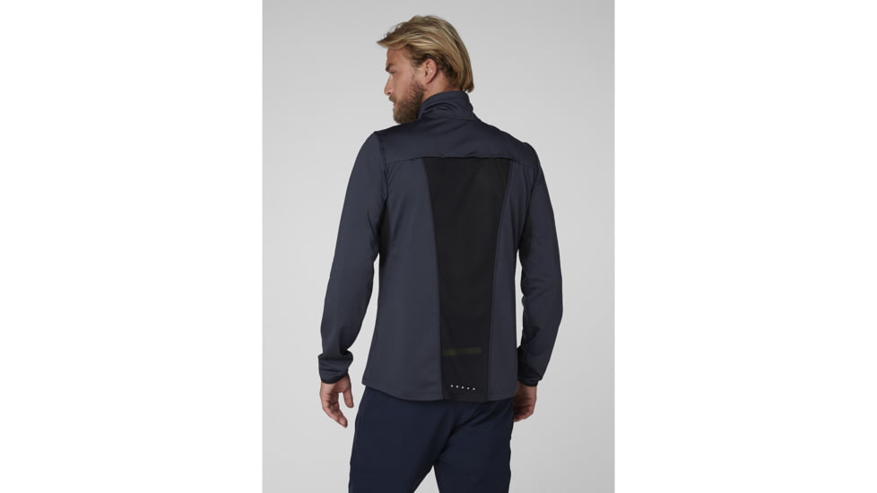 Helly Hansen Phantom Mesh 1/2 Zip Midlayer - Mens, Graphite Blue, Extra Large, 51837994-XL