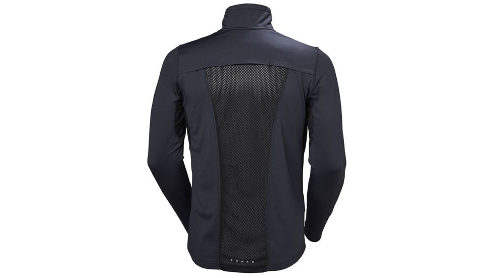 Helly Hansen Phantom Mesh 1/2 Zip Midlayer - Mens, Graphite Blue, Large, 51837-994-L