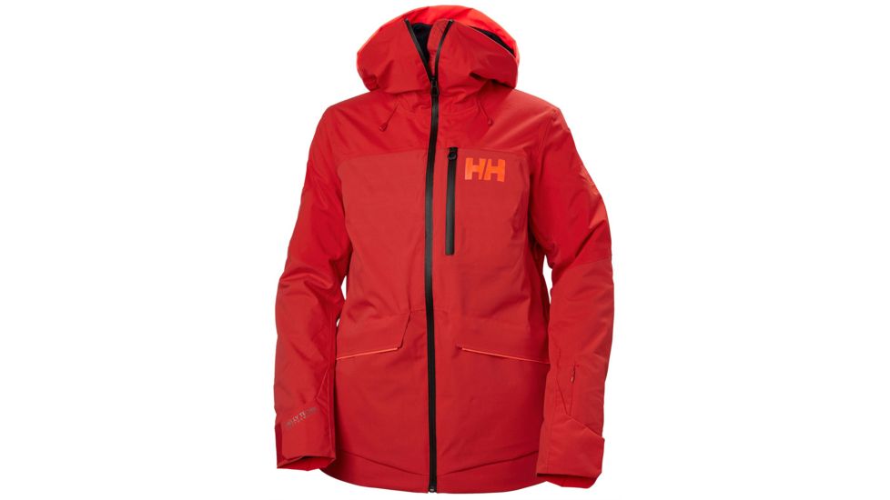 Helly Hansen Powchaser Lifaloft Jacket - Womens, Alert Red, Extra Small, 65701222-XS
