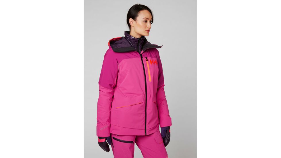 Helly Hansen Powchaser Lifaloft Jacket - Womens, Dragon Fruit, Small, 65701-181-S