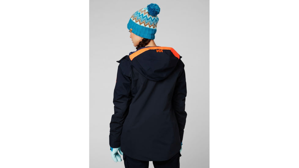 Helly Hansen Powchaser Lifaloft Jacket - Womens, Navy, Large, 65701597-L