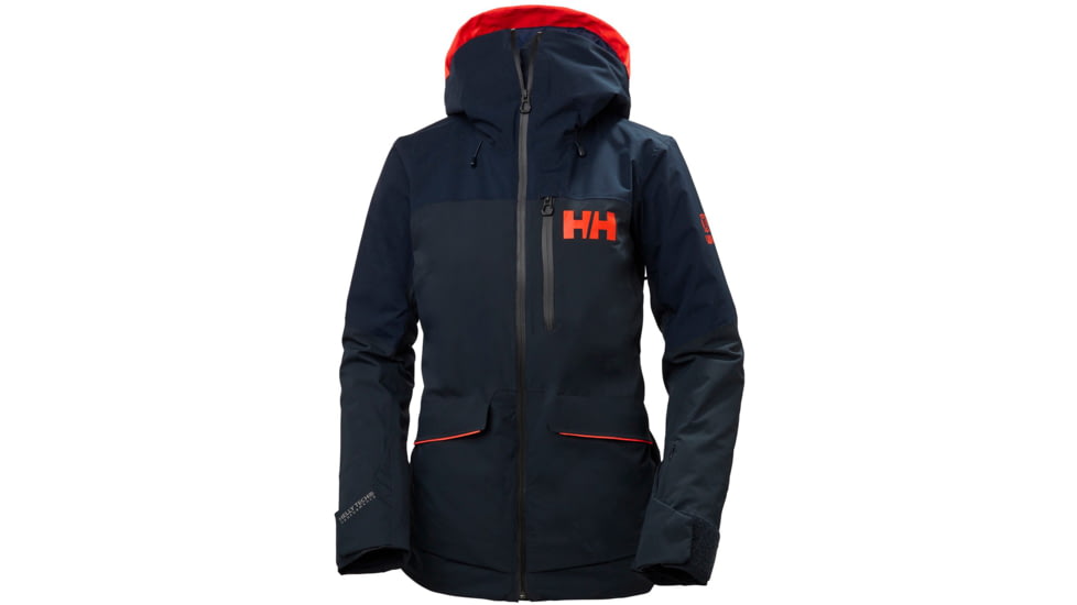 Helly Hansen Powchaser Lifaloft Jacket - Womens, Navy, Large, 65701597-L