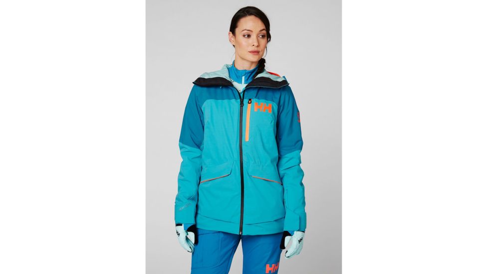 Helly Hansen Powchaser Lifaloft Jacket - Womens, Scuba Blue, Large, 65701-511-L