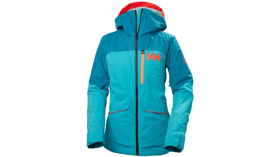Helly Hansen Powchaser Lifaloft Jacket - Womens, Scuba Blue, Large, 65701-511-L
