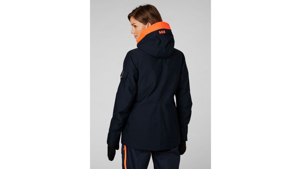 Helly Hansen Powderqueen 2.0 Jacket - Womens, Navy, Extra Small, 65636-597-XS