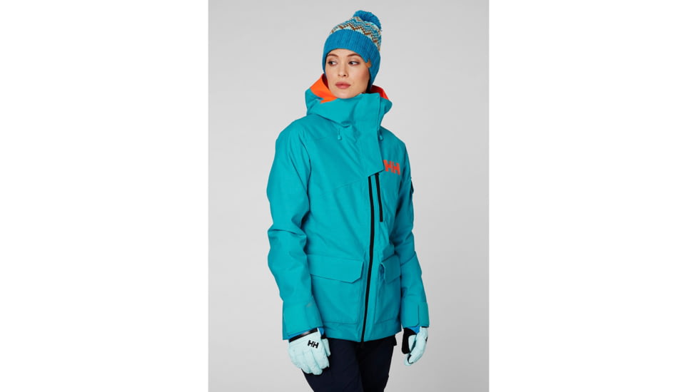 Helly Hansen Powderqueen 2.0 Jacket - Womens, Scuba Blue, Small, 65636-511-S