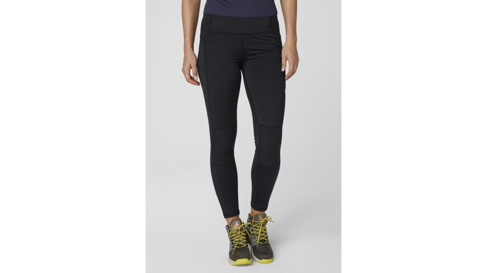 Helly Hansen Rask Trail Tights - Womens, Black, Large, 62864990-L