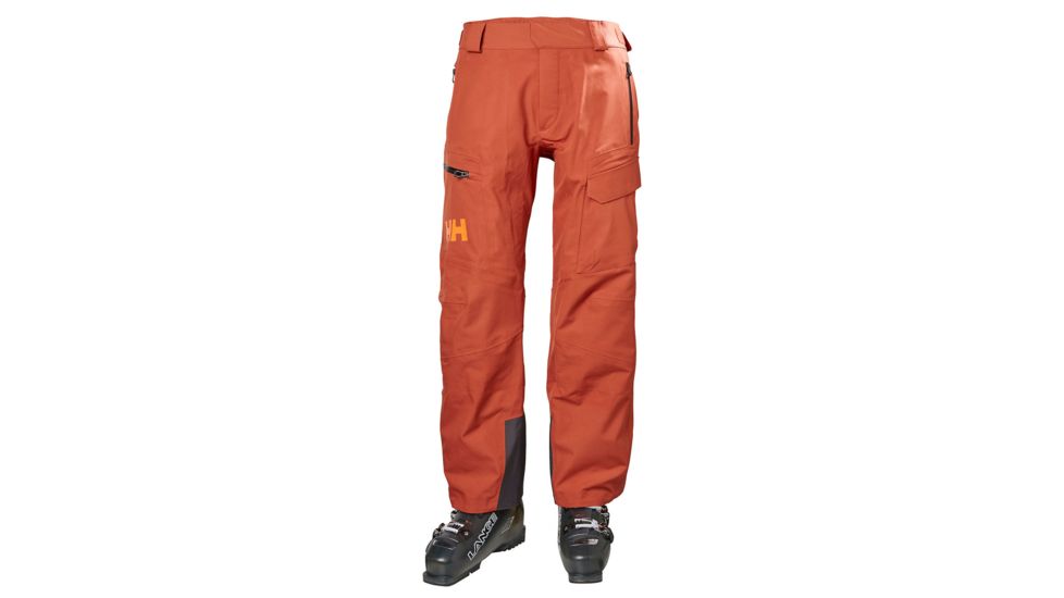 Helly Hansen Ridge Shell Pant - Mens, Red Brick, Small, 65616-199-S