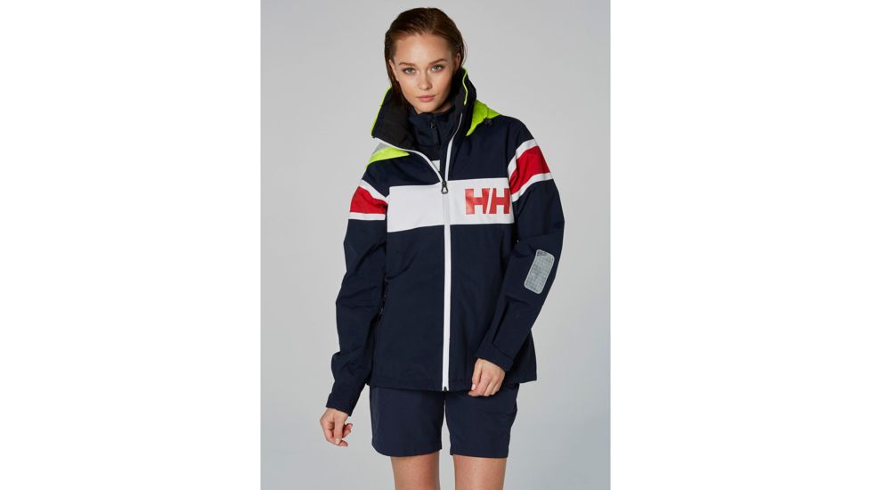 Helly Hansen Salt Flag Jacket - Womens, Navy, Extra Small, 33923597-XS