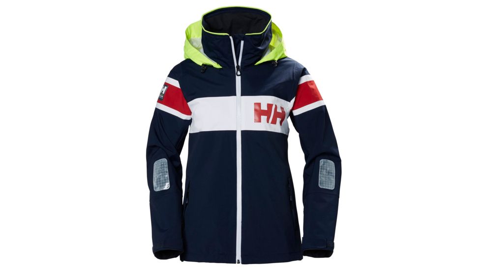 Helly Hansen Salt Flag Jacket - Womens, Navy, Extra Small, 33923597-XS