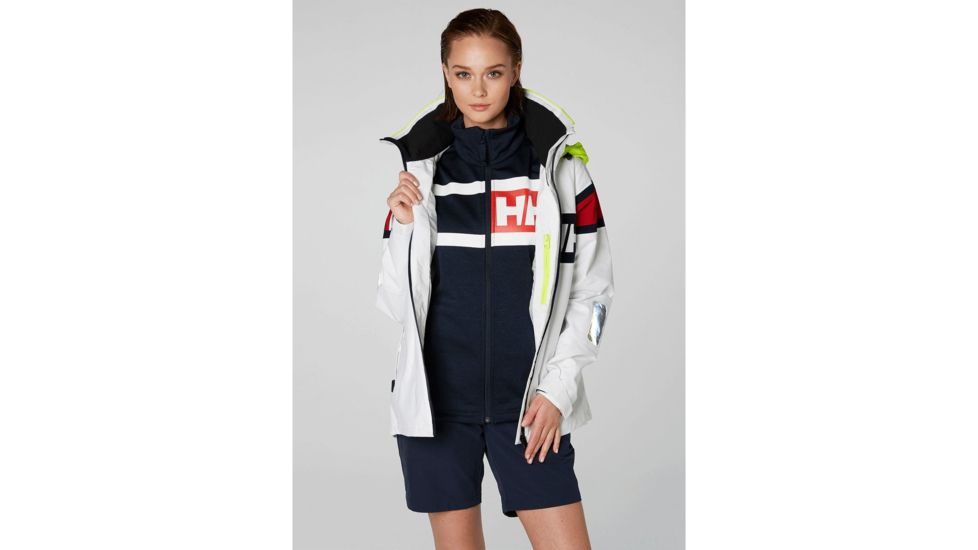 Helly Hansen Salt Flag Jacket - Womens, White, Small, 33923001-S