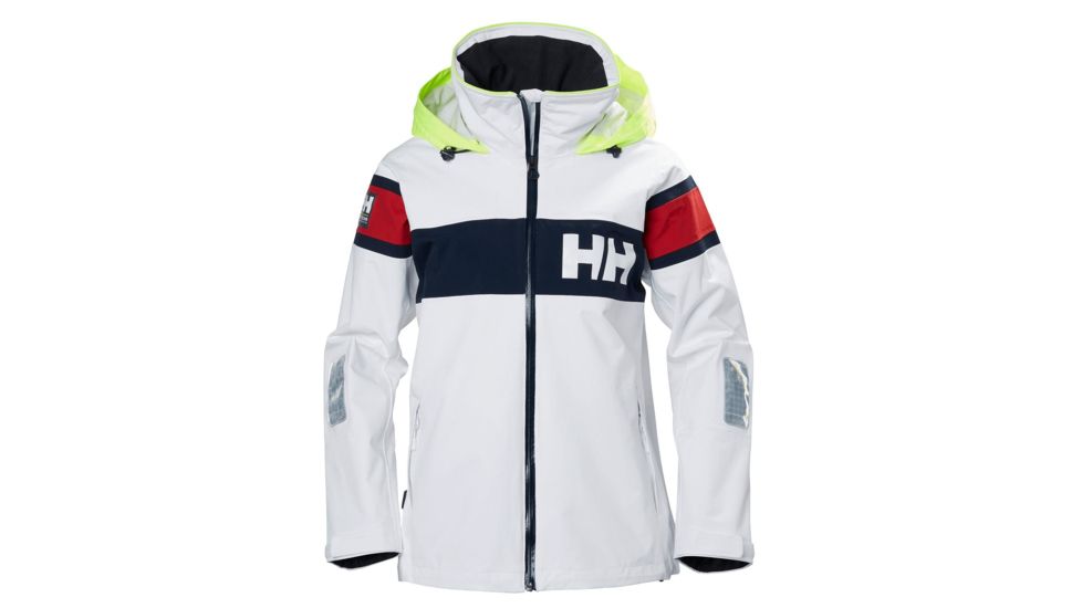 Helly Hansen Salt Flag Jacket - Womens, White, Small, 33923001-S
