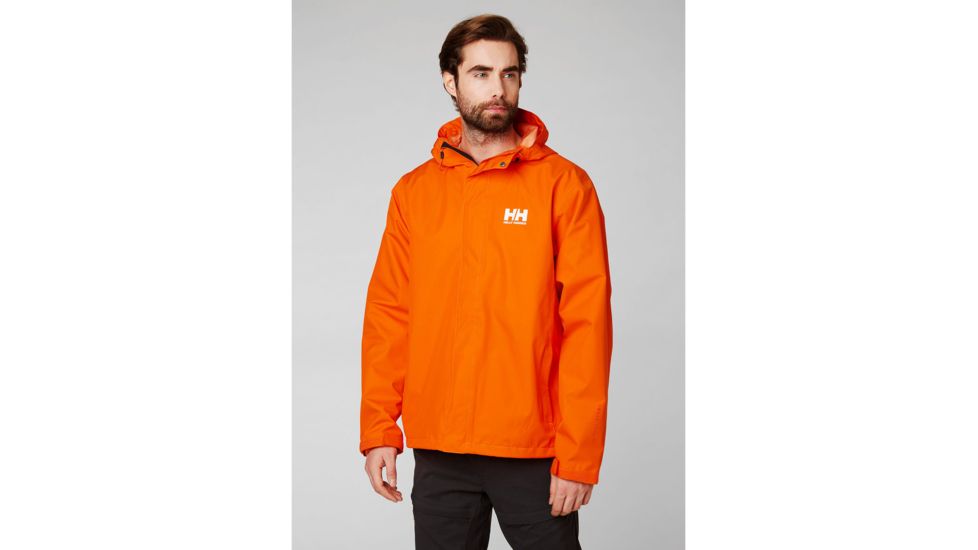 Helly Hansen Seven J Jacket - Mens, Bright Orange, Medium, 62047-226-M