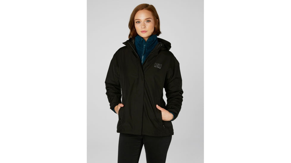 Helly Hansen Seven J Jacket - Womens, Black, Medium, 62066-992-M