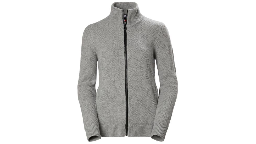 Helly Hansen Siren Knit Jacket - Womens, Quiet Shade, Extra Large, 34128971-XL