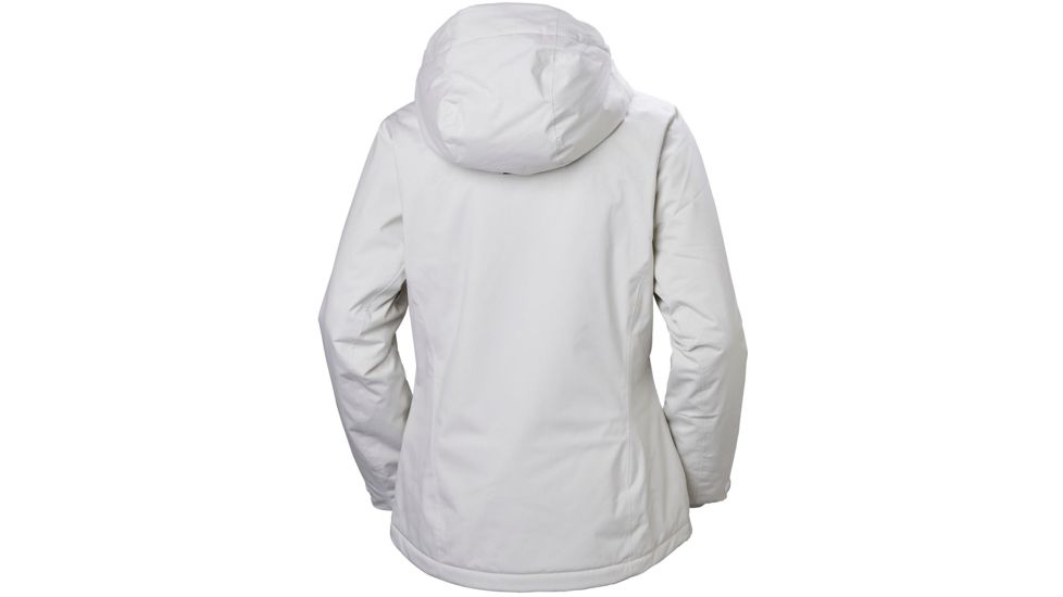 Helly Hansen Snowstar Jacket - Womens, White/Goji Berry, Extra Small, 65623-001-XS