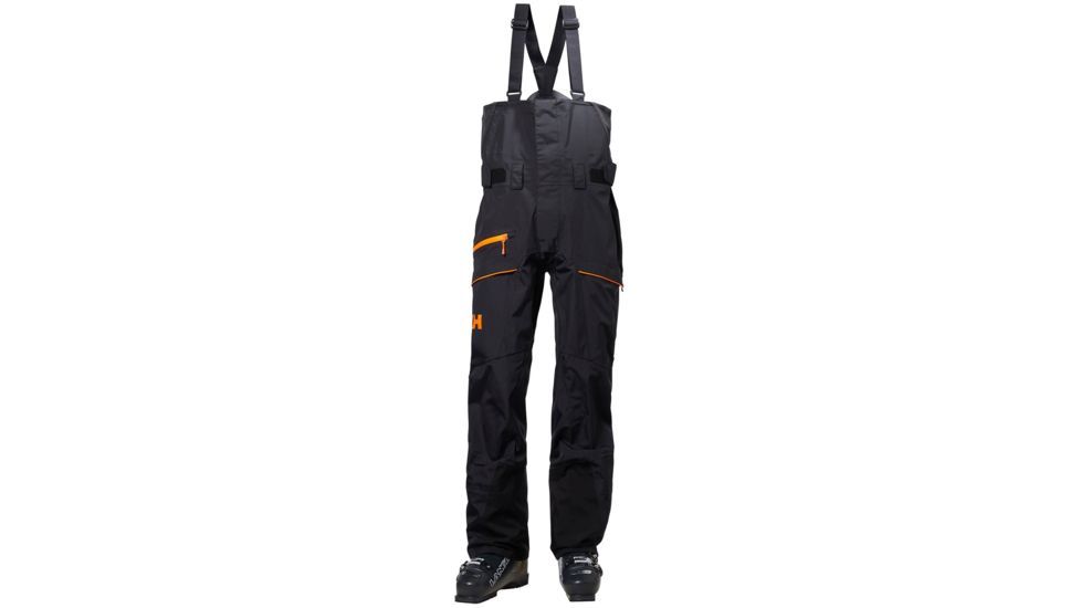Helly Hansen Sogn Bib Shell Pant - Mens, Black, Medium, 65574-990-M