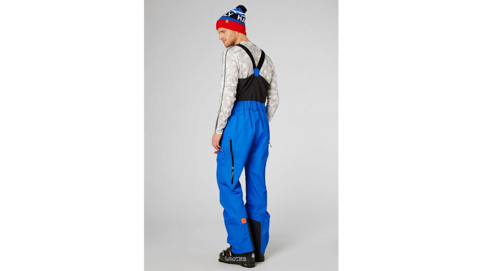 Helly Hansen Sogn Bib Shell Pant - Mens, Electric Blue, Medium, 65574-639-M