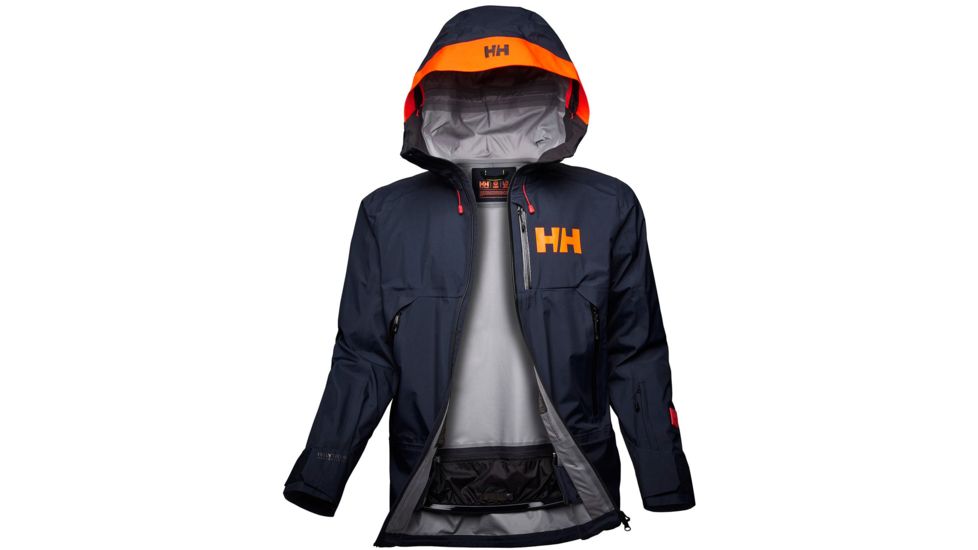Helly Hansen Sogn Shell Jacket - Mens, Navy, Extra Small, 65568-597-XS
