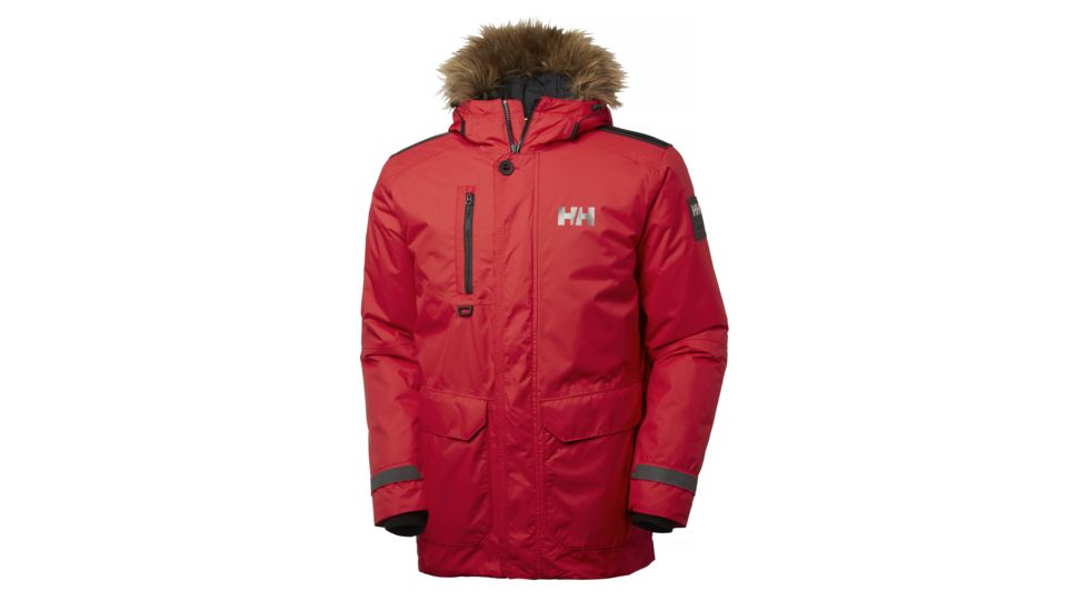 Helly Hansen Svalbard Parka, Flag Red, Extra Large 53150-110-XL