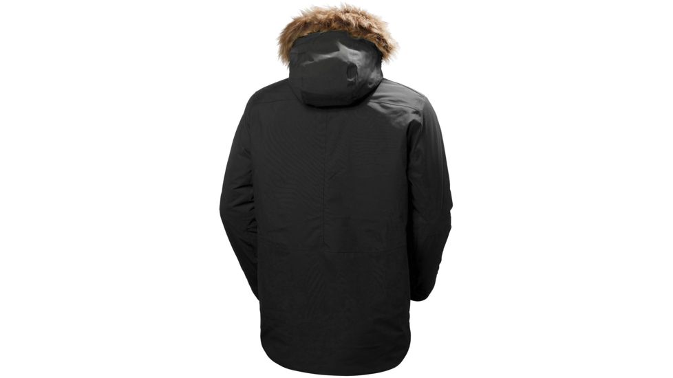Helly Hansen Svalbard Parka - Mens, Black, Small, 53150-990-S