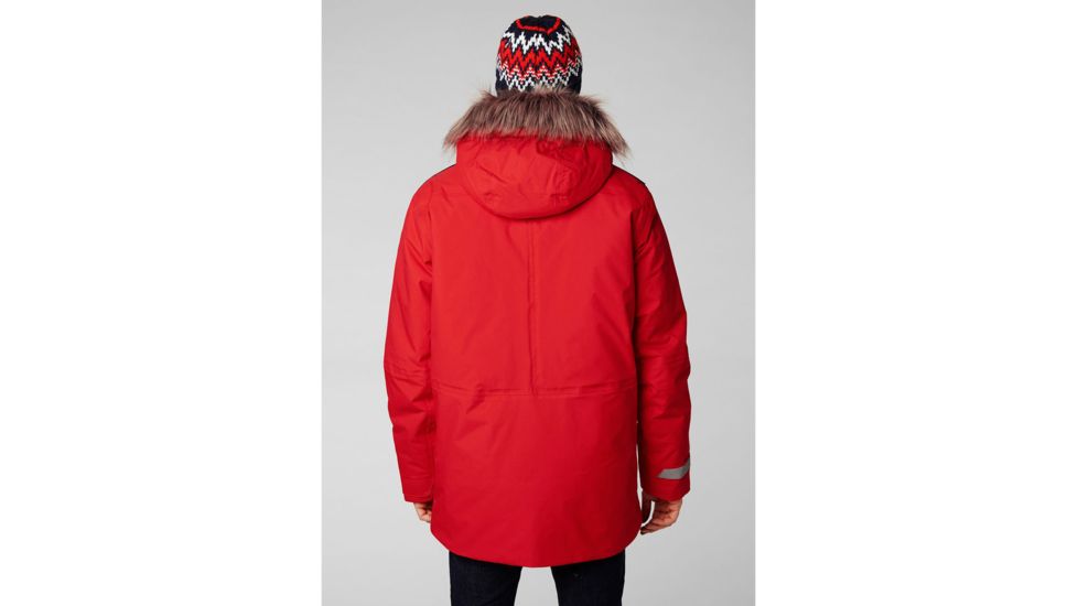Helly Hansen Svalbard Parka - Mens, Flag Red, Large, 53150-111-L