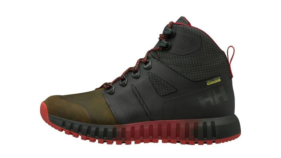 Helly Hansen Vanir Gallivant Ht Hiking Shoes - Men's, Dark Earth/Beluga/Cher, 9, 11400-582-9