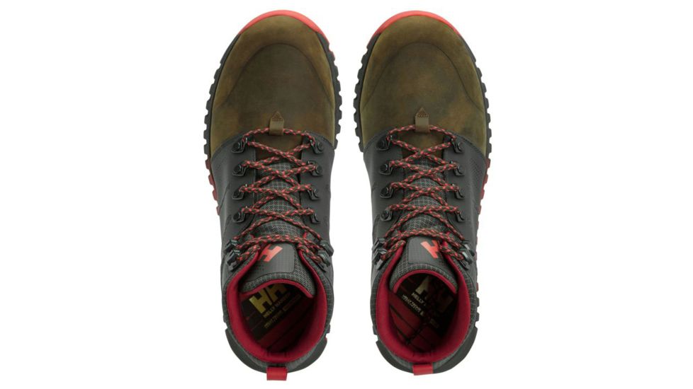 Helly Hansen Vanir Gallivant Ht Hiking Shoes - Men's, Dark Earth/Beluga/Cher, 9, 11400-582-9