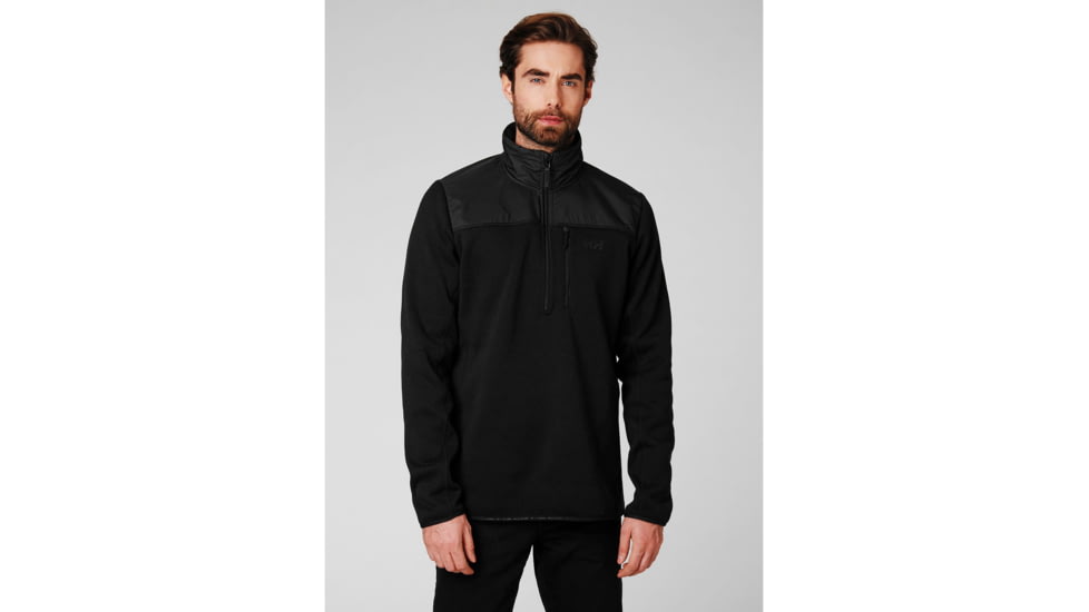 Helly Hansen Varde 1/2 Zip Fleece - Mens, Black, Large, 51851-990-L