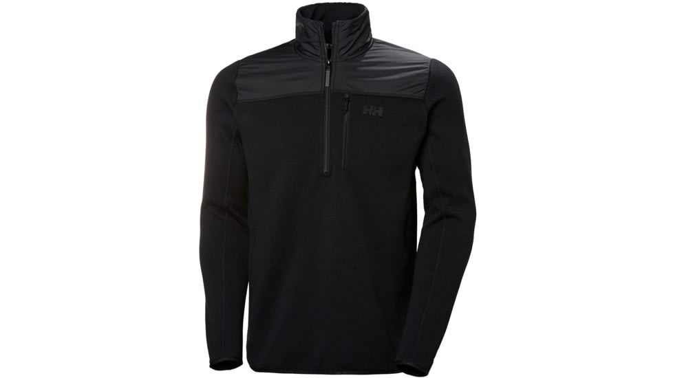 Helly Hansen Varde 1/2 Zip Fleece - Mens, Black, Large, 51851-990-L