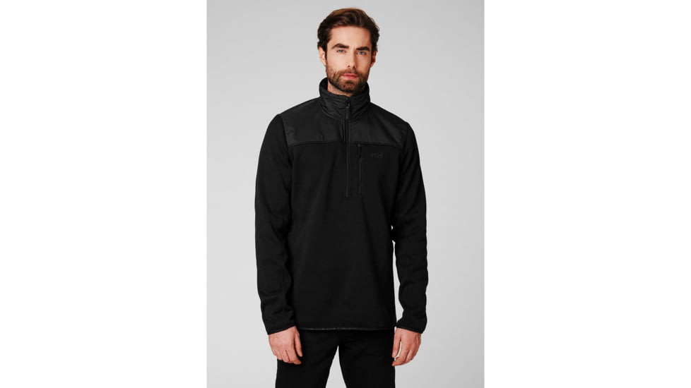 Helly Hansen Varde 1/2 Zip Fleece - Mens, Black, Large, 51851-990-L