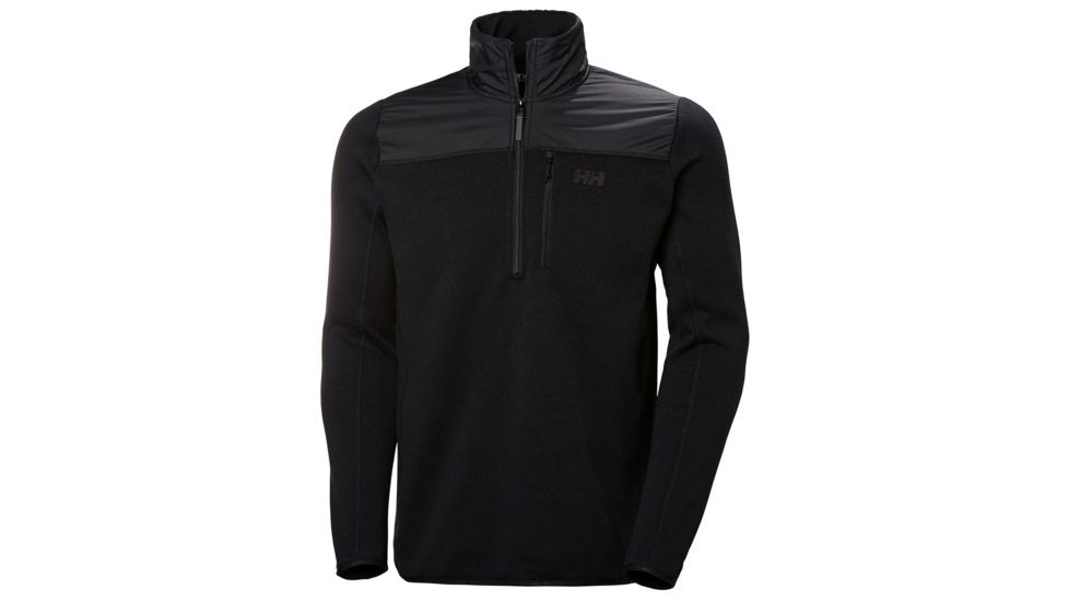 Helly Hansen Varde 1/2 Zip Fleece - Mens, Black, Large, 51851-990-L