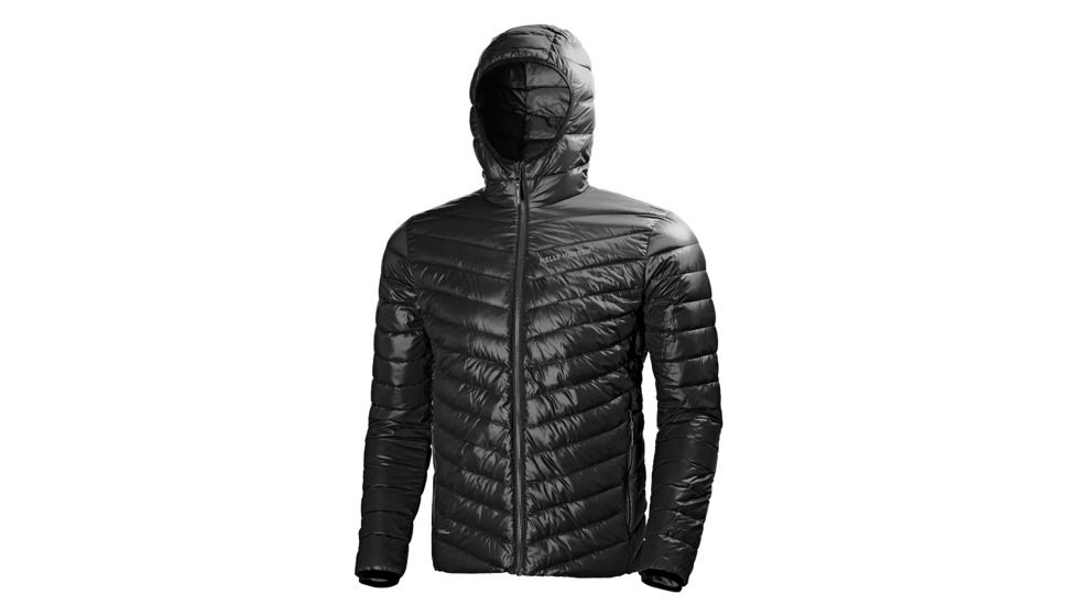 Helly Hansen Verglas Hooded Down Insulator Jacket - Men's-Black-Large