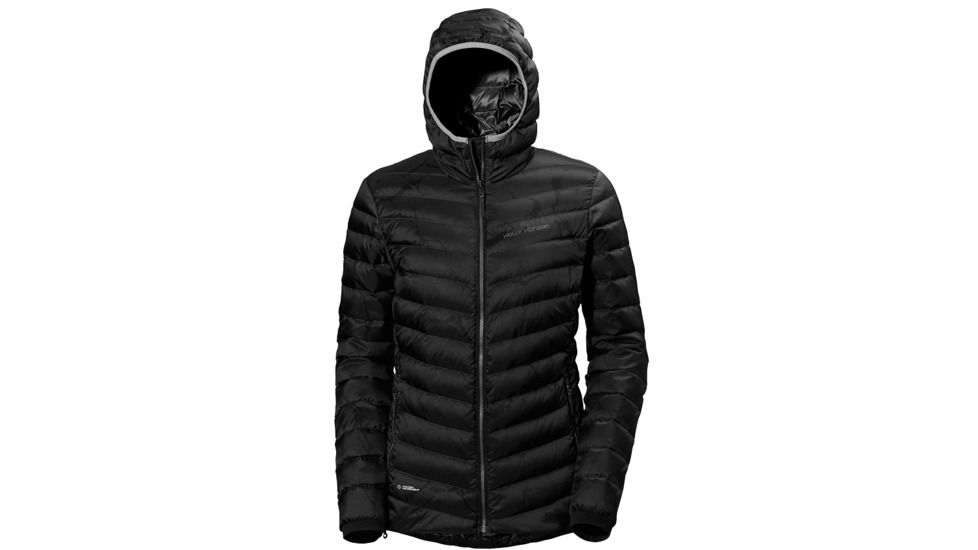 Helly Hansen Verglas Hooded Down Insulator Jacket - Women's-Black-Large