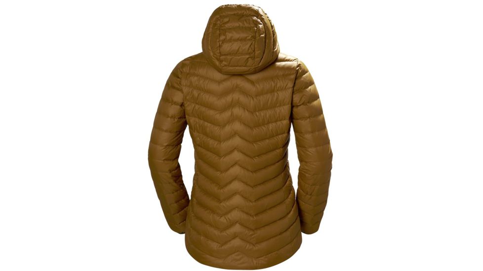 Helly Hansen Verglas Hooded Down Insulator - Womens, Cedar Brown, Small, 62775-719-S