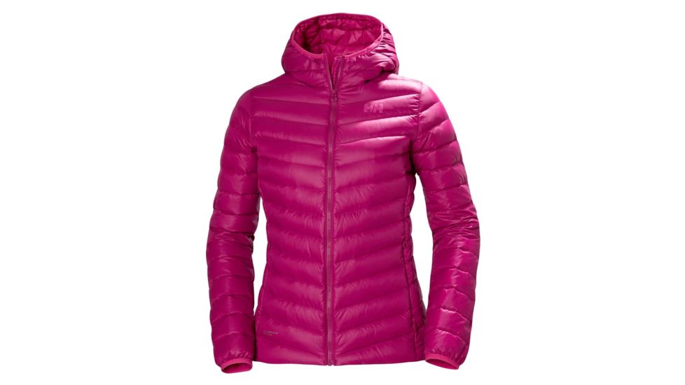 Helly Hansen Verglas Hooded Down Insulator - Womens, Festival Fuchsia, Extra Large, 62775-039-XL