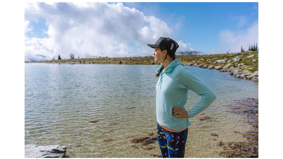 Helly Hansen Verglas Light Hoodie, Glacier Blue, Large - Womens, 62964-648-L
