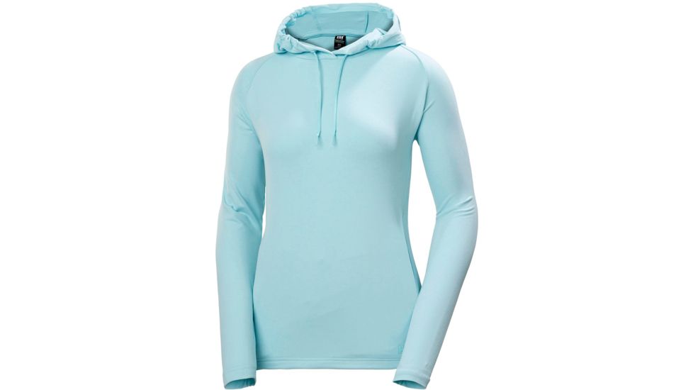 Helly Hansen Verglas Light Hoodie, Glacier Blue, Large - Womens, 62964-648-L