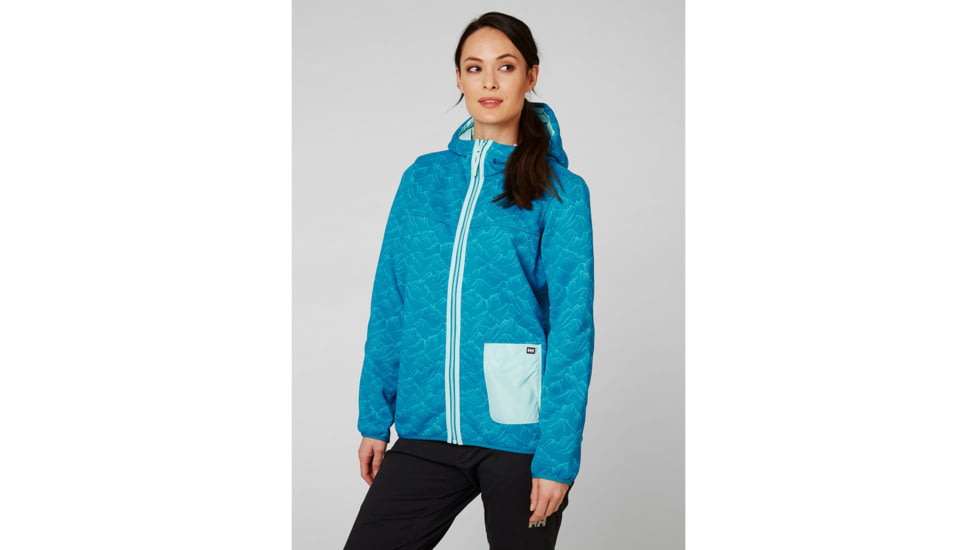 Helly Hansen Verket Reversible Pile - Womens, Blue Wave, Extra Small, 62866632-XS