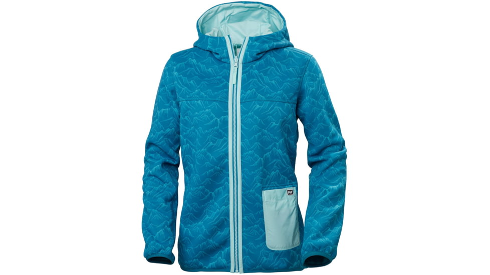 Helly Hansen Verket Reversible Pile - Womens, Blue Wave, Extra Small, 62866632-XS