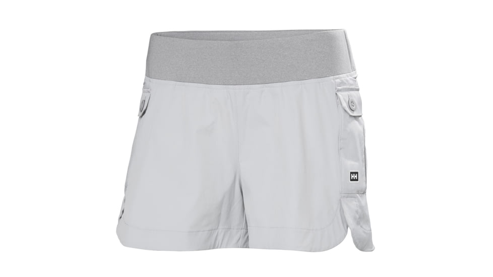 Helly Hansen Vetta Shorts - Womens, Grey Fog, Extra Small, 62873853-XS