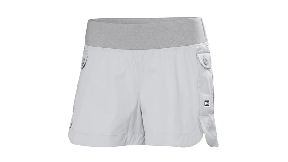 Helly Hansen Vetta Shorts - Womens, Grey Fog, Large, 62873-853-L