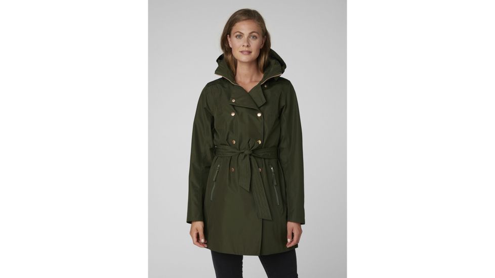 Helly Hansen Welsey Ii Trench - Womens, Forest Night, Extra Small, 53247469-XS